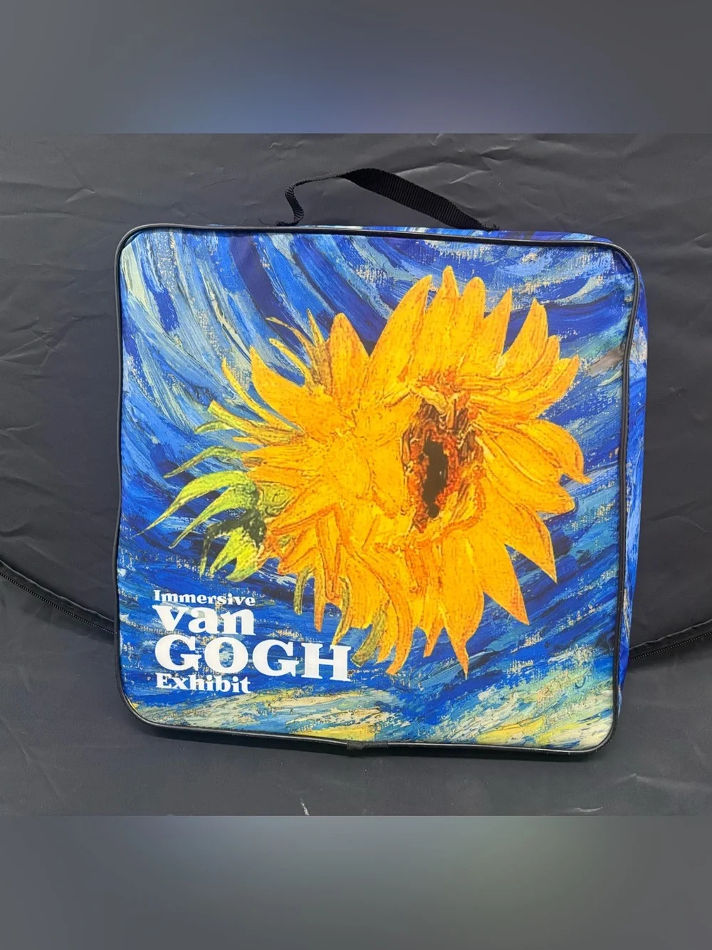 Immersive Van Gogh Sunflower Foam Seat